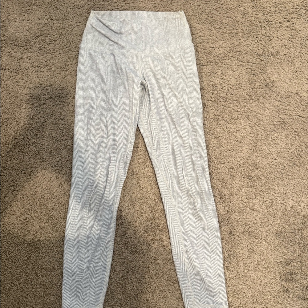 P'tula Gray Herringbone Leggings
